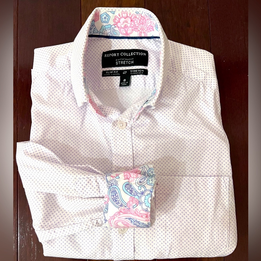 REPORT COLLECTION Boy’s Button Down Shirt